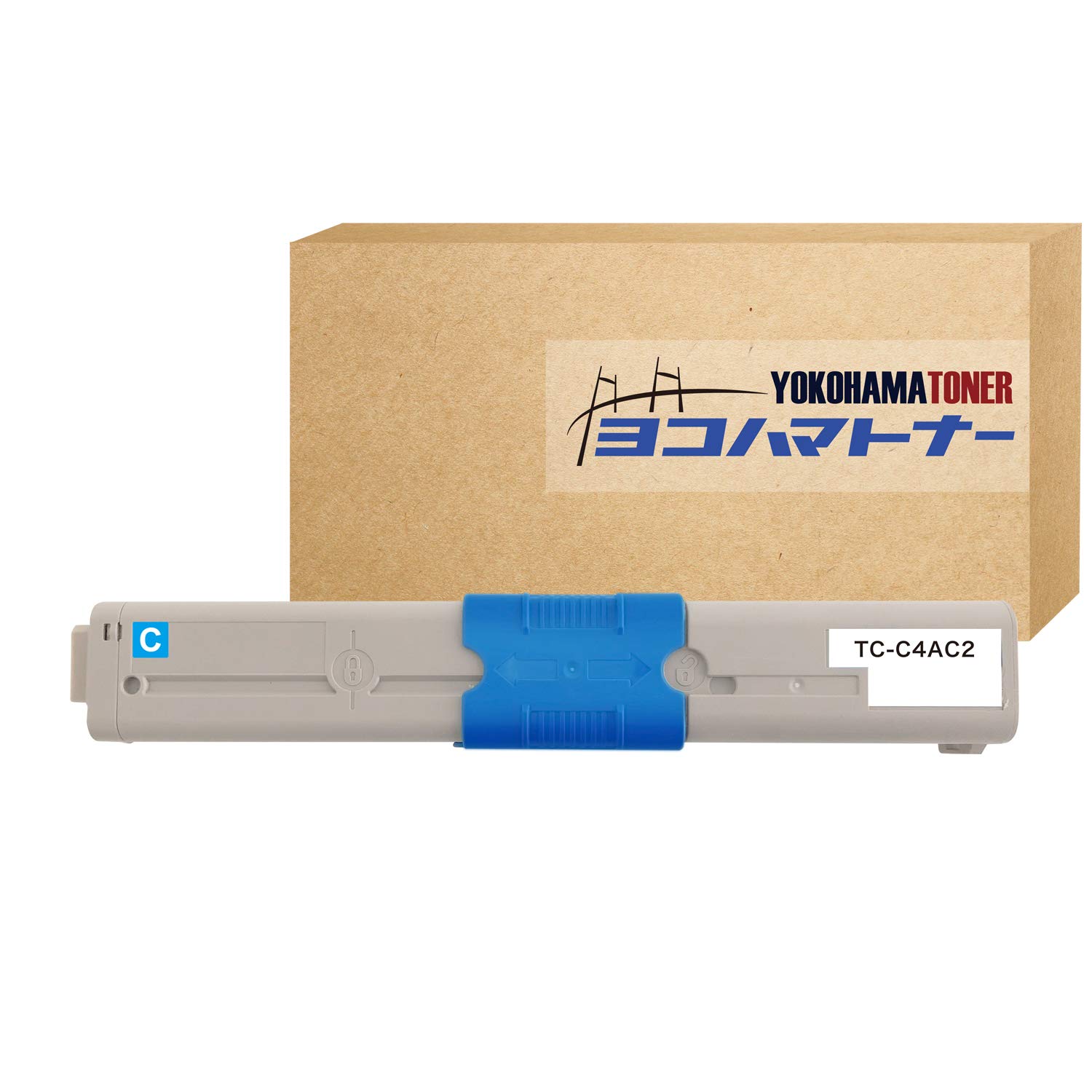 Amazon.co.jp: オキ(OKI)用 再生 TC-C4AC2 シアン 1本 【 再生トナー