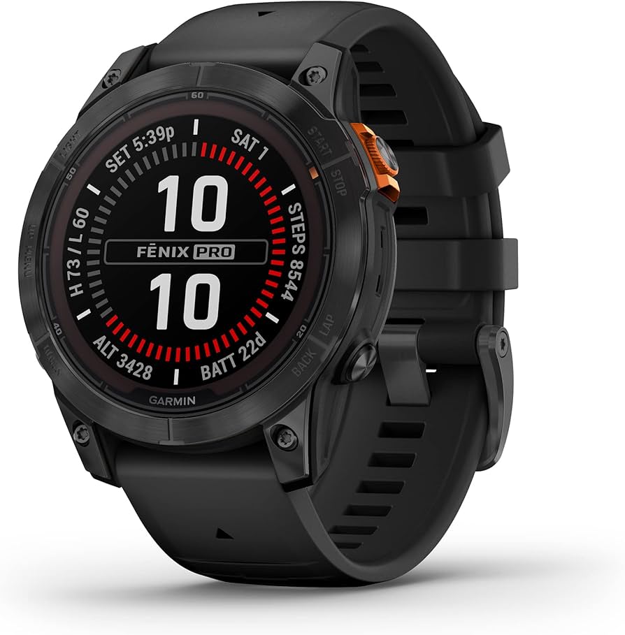 Amazon.com: Garmin fēnix 7 Pro Solar, Multisport GPS Smartwatch