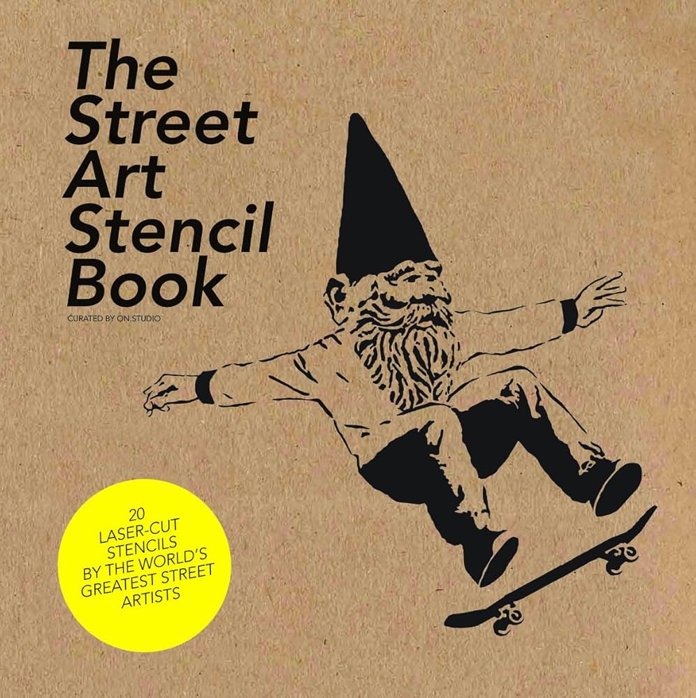 Amazon | The Street Art Stencil Book | On Studio | Graffiti
