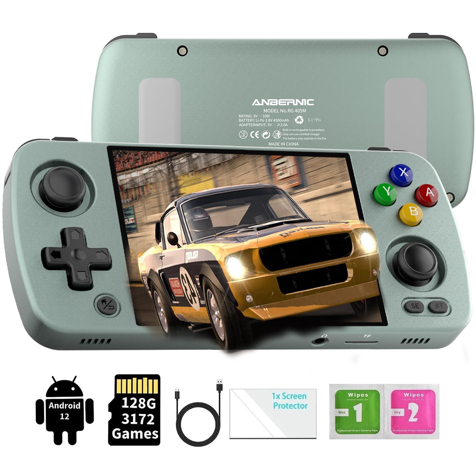 Amazon.com: GiipGoop RG405M Portable Game Console Retro Handheld