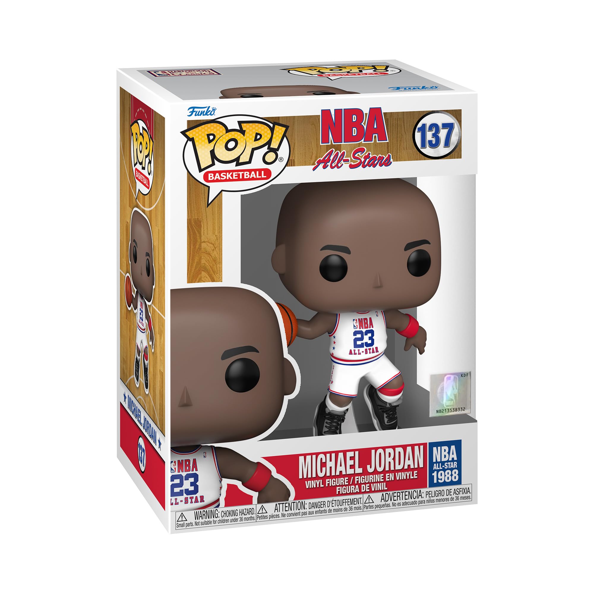Amazon.com: Funko Pop! NBA: Legends - Michael Jordan, 1988 All
