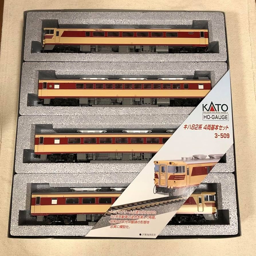 KATO キハ82系 KATO キハ82系 4両基本セット 3-509 4両