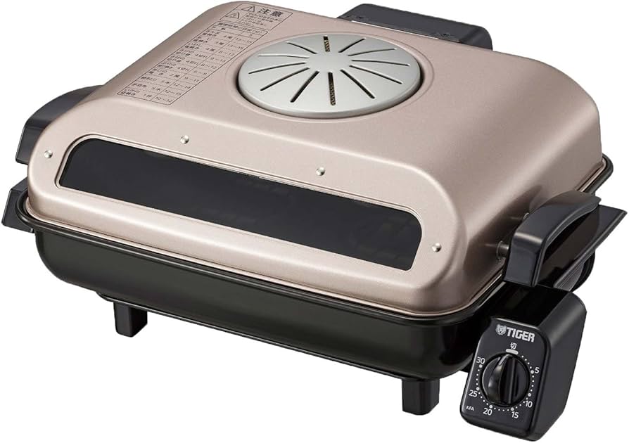 Amazon | タイガー フィッシュロースター 両面魚焼き器 ロゼブラウン