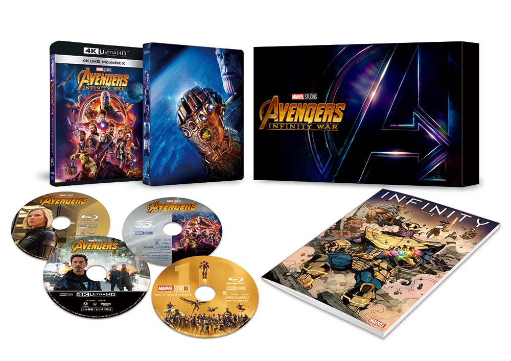 Amazon.co.jp: アベンジャーズ/インフィニティ・ウォー 4K UHD