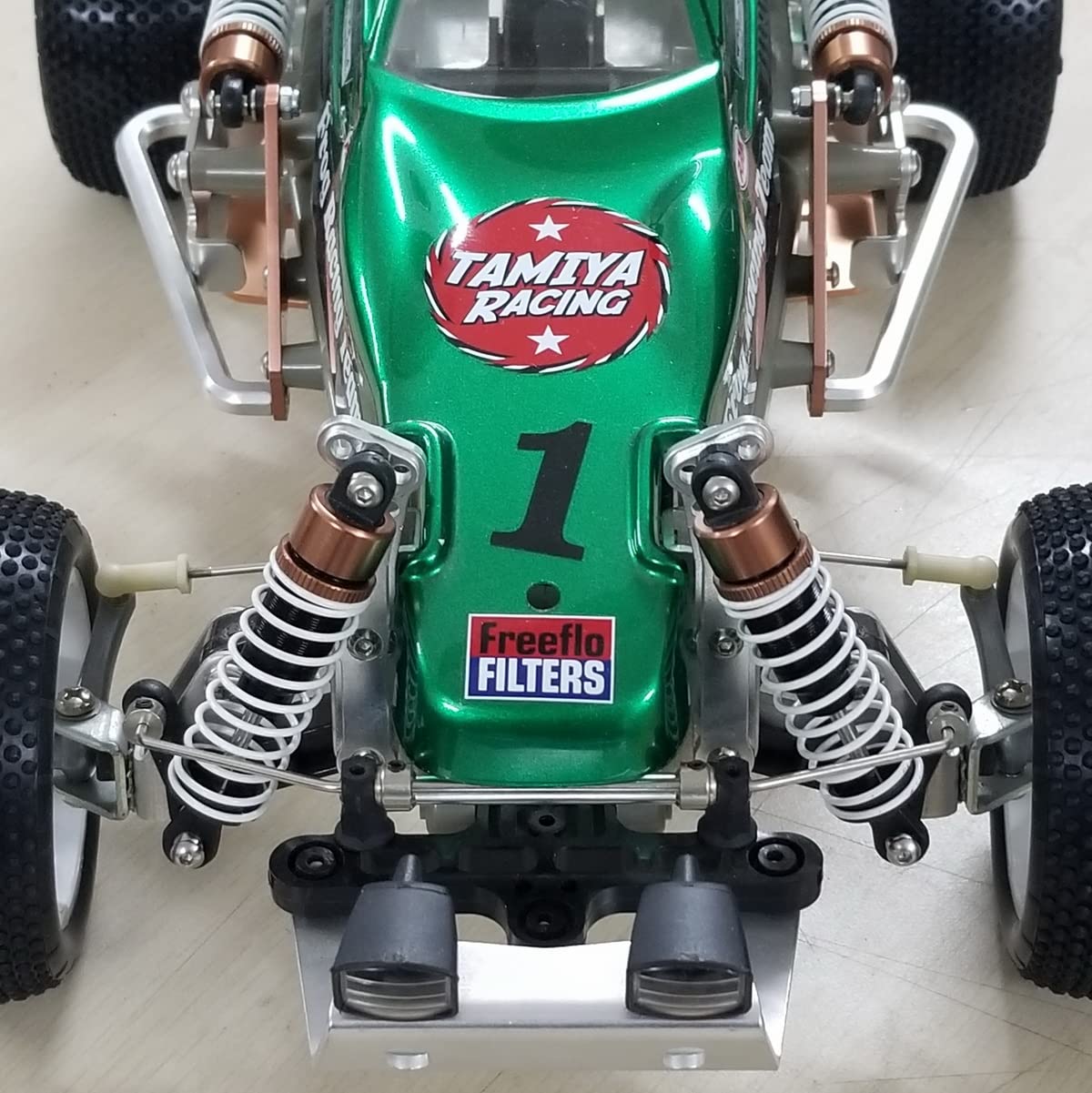 Amazon.co.jp: KF RC OPパーツ アルミ オイルダンパー 4本セット