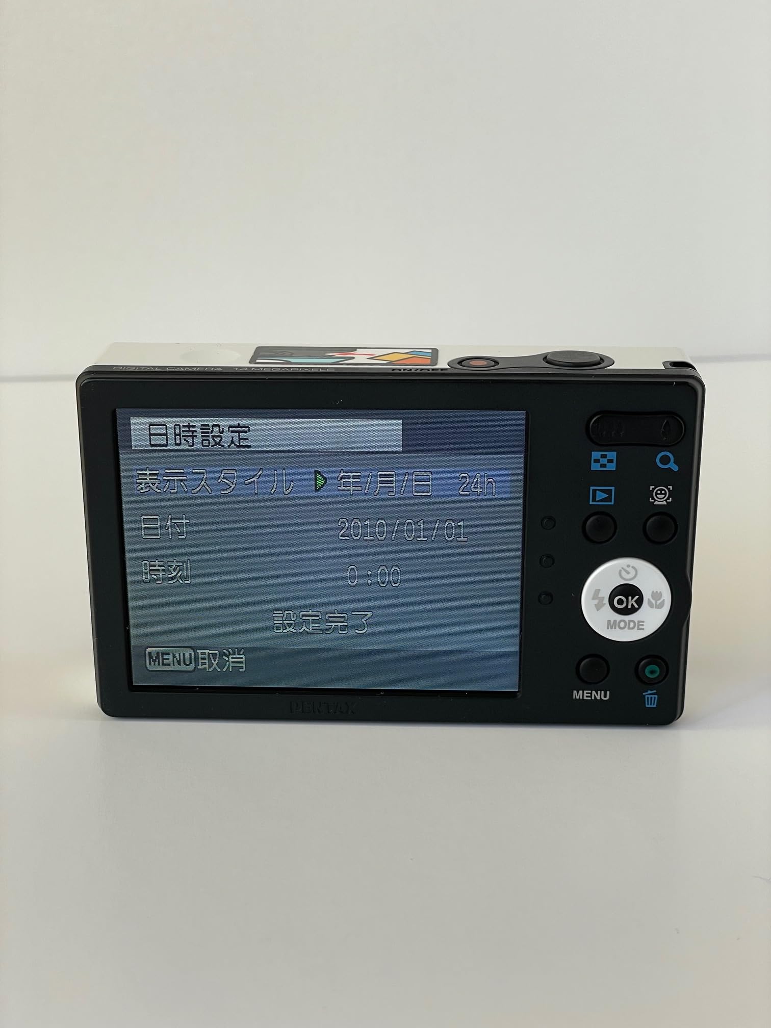 Amazon | PENTAX デジタルカメラ Optio RS1000 ホワイト 1400万画素