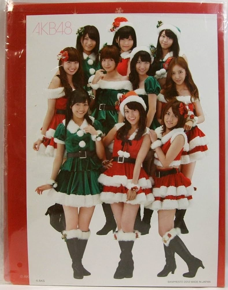 非売品】AKB48 クリスマス ポスター 2012年物 非売品】AKB48