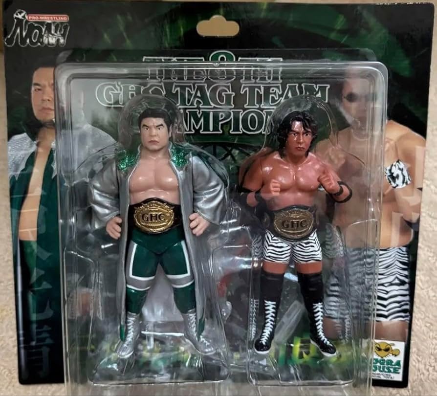 Amazon.co.jp: 三沢光晴 小川良成 GHC タッグフィギュア プロレス ノア