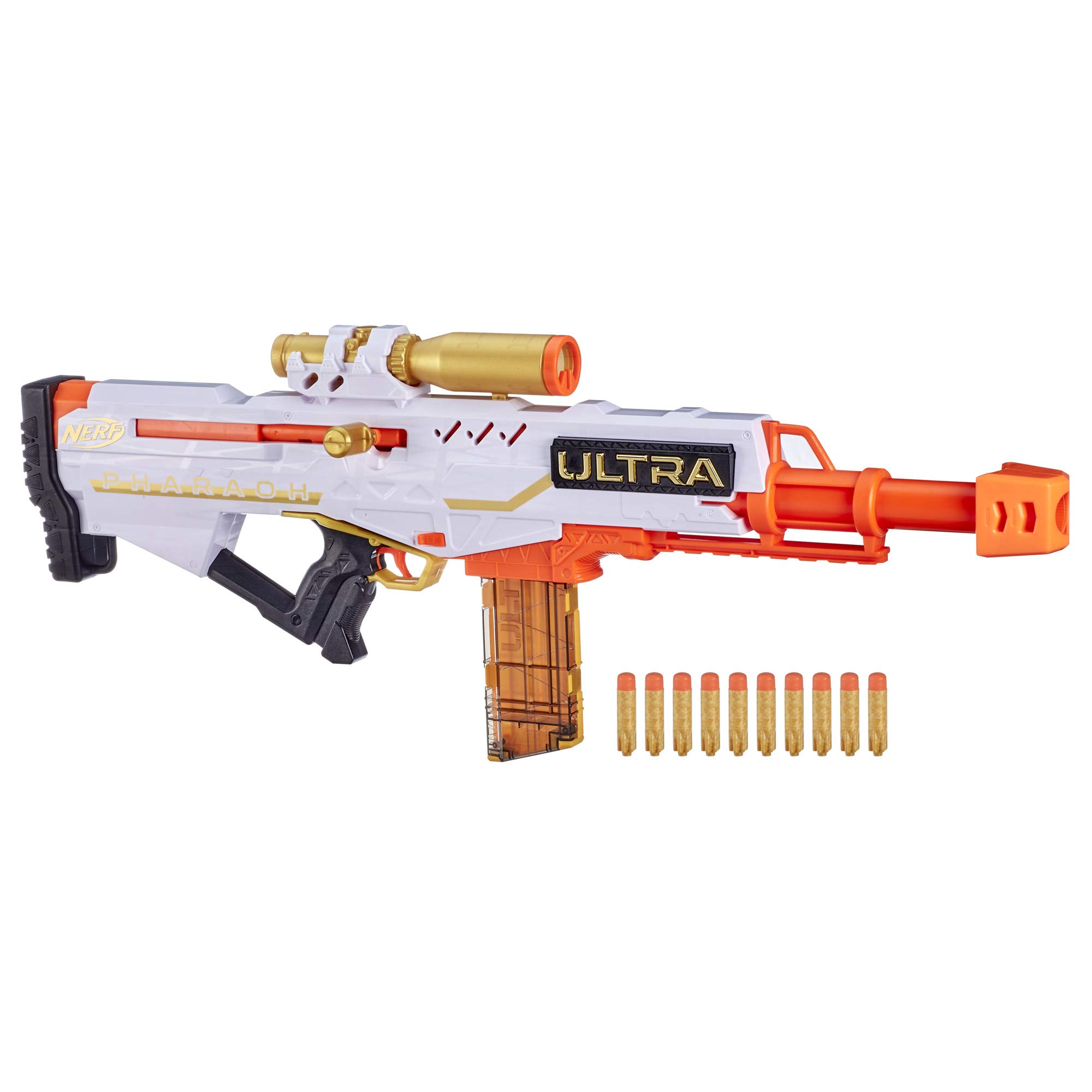 Amazon.co.jp: NERF Ultra Pharaoh Blaster with Premium Gold Accents