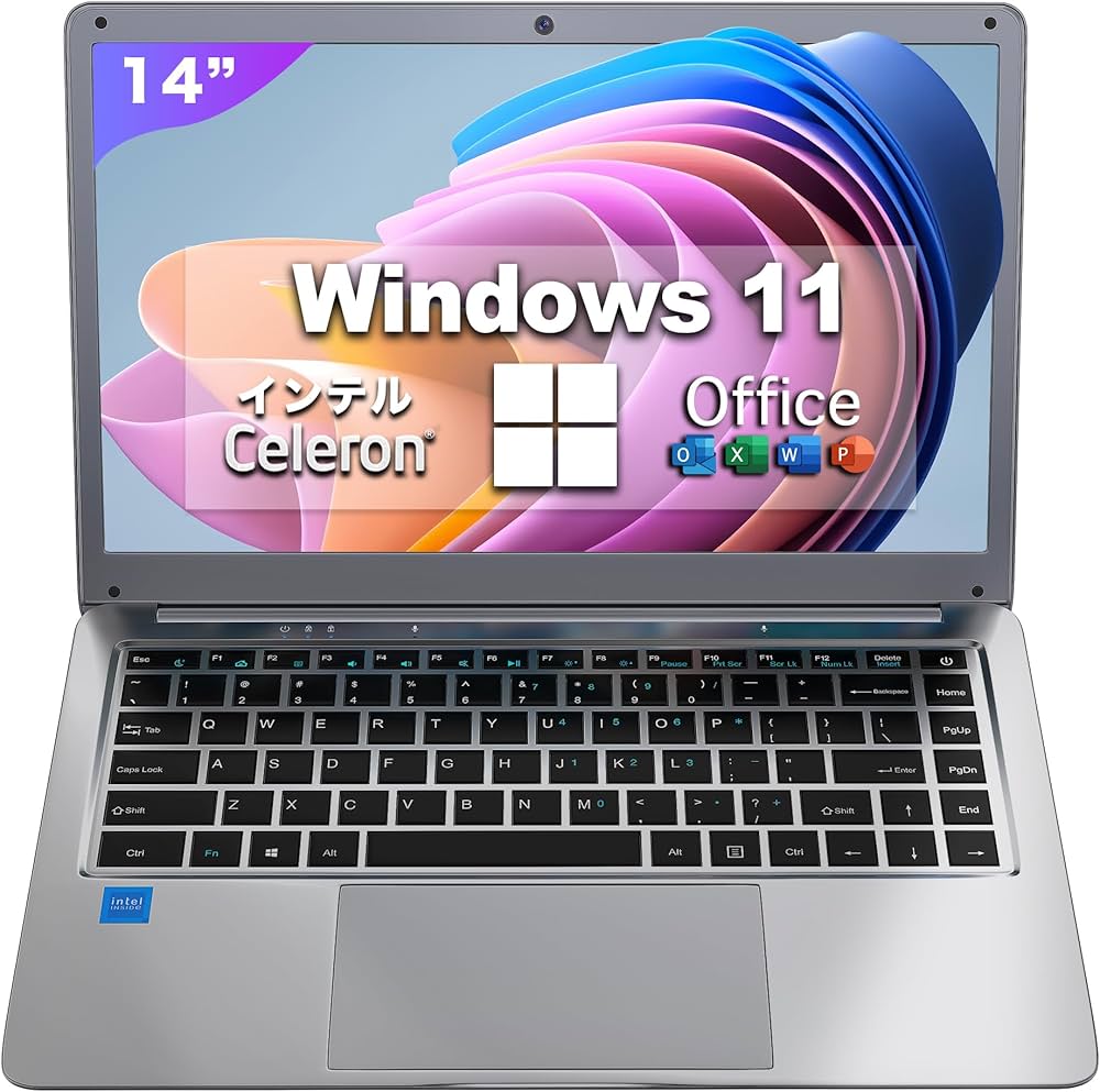 Amazon.co.jp: VETESA ノートパソコン 【Windows 11 /MS Office 2019