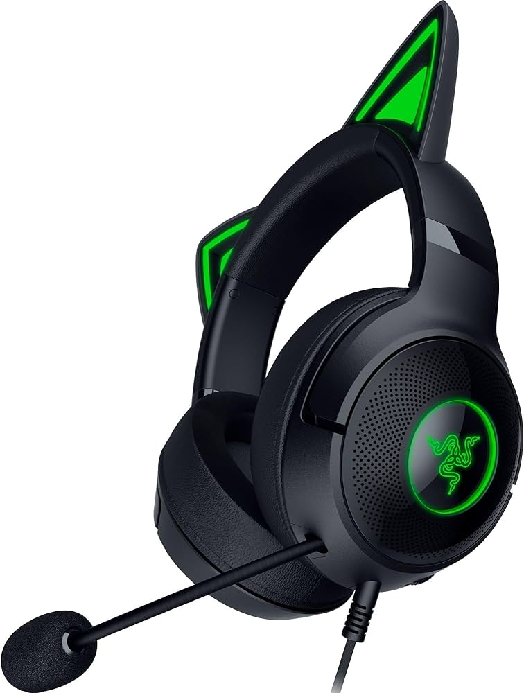 Amazon.co.jp: Razer レイザー Kraken Kitty V2 Black 個性的な
