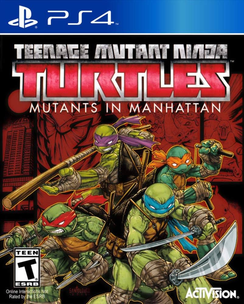 Amazon.com: Teenage Mutant Ninja Turtles: Mutants in Manhattan PS4