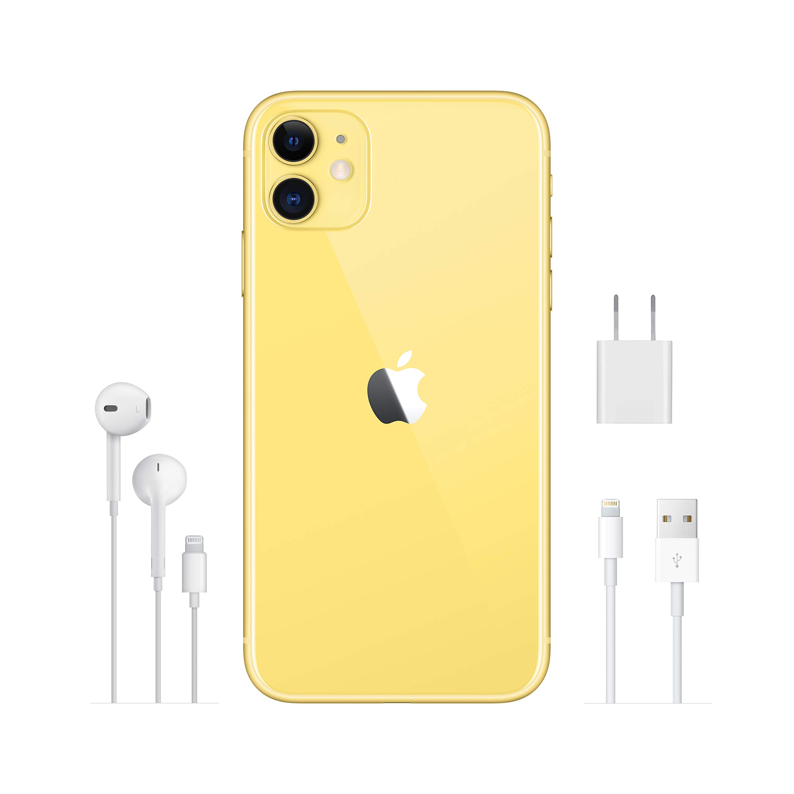 Amazon.com: Apple iPhone 11 [64GB, Yellow] + Carrier Subscription