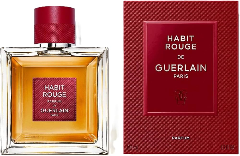 Amazon.com : Guerlain Habit Rouge Parfum Spray for Men, 3.4 Ounce