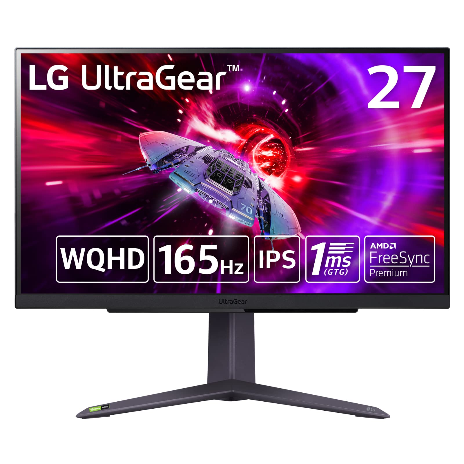Amazon.co.jp: 27GR75Q-B 27インチ LG UltraGear™ WQHD(2560×1440