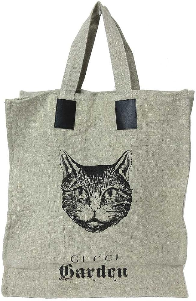 Amazon | グッチ ガーデン トートバッグ 522266 リネン キャンバス