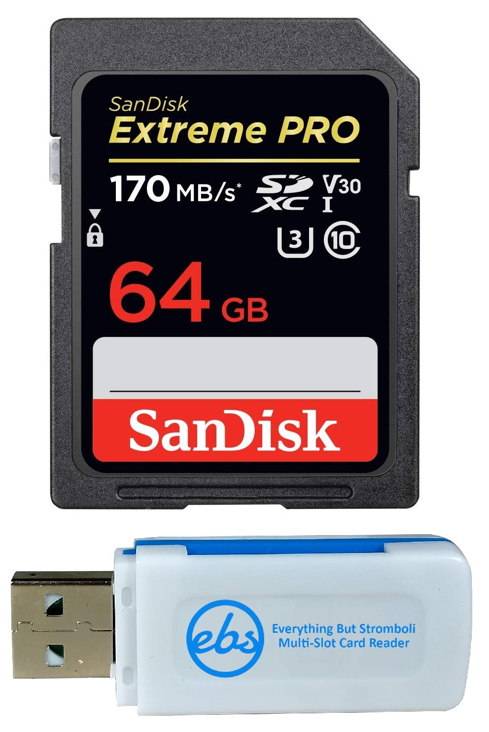 Amazon.com: SanDisk 64GB Extreme Pro Memory Card works with Sony