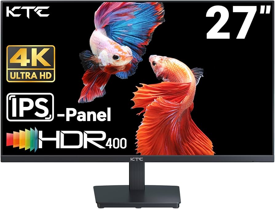 Amazon.com: KTC 27 Inch 4K UHD Computer Monitor, IPS 3840×2160