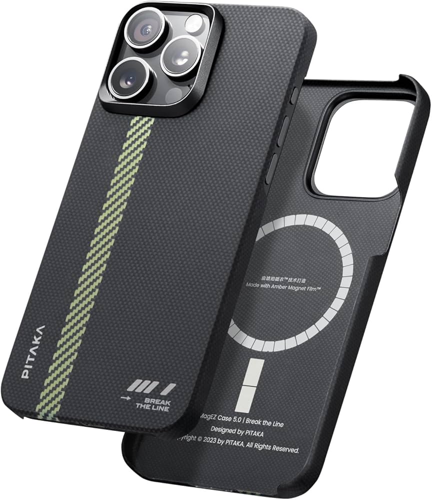 Amazon.com: pitaka Case for iPhone 15 Pro Compatible with MagSafe