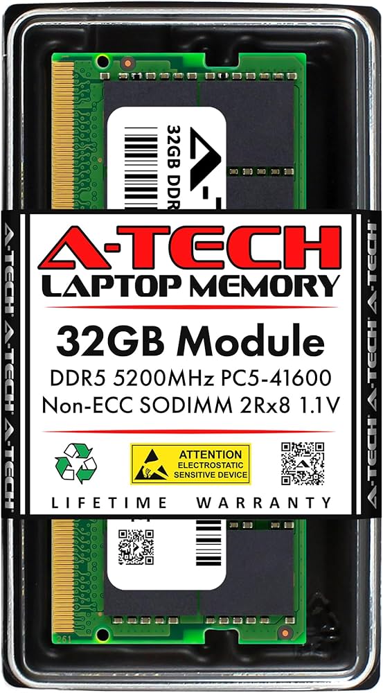 A-Tech 32GB RAM for ASUS TUF Gaming F16 (2024) FX607, FX607JU