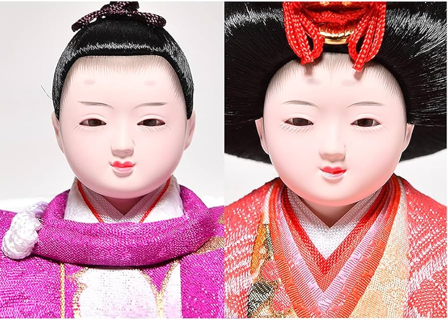 Amazon | 【雛人形】【五段飾】五段飾十五人揃飾 山科 雛 芥子親王柳十