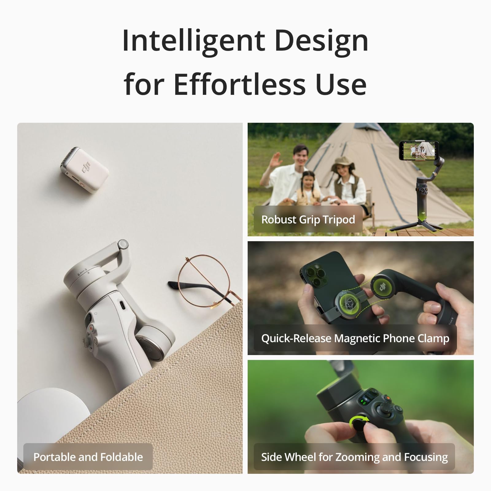 Amazon.com: DJI Osmo Mobile 6 Premium Vlogging Combo, Intelligent