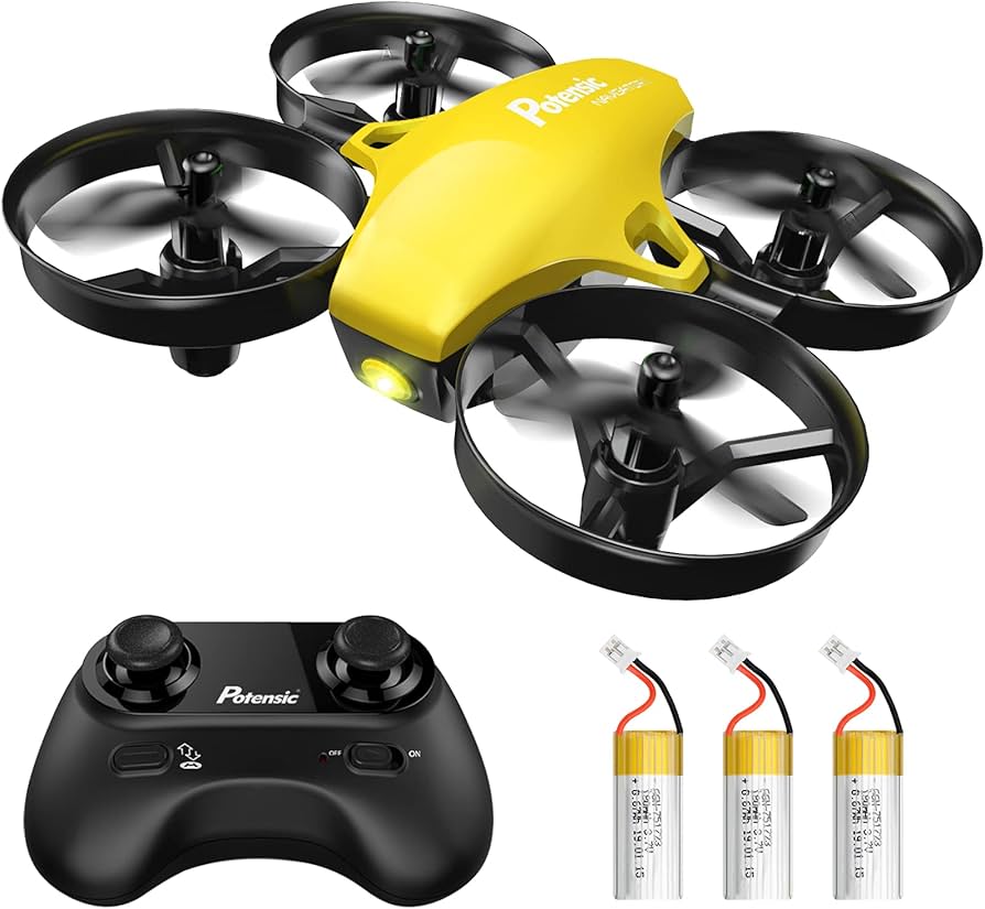 Amazon | ドローン 子供 Potensic ミニドローン 100g未満 バッテリー3