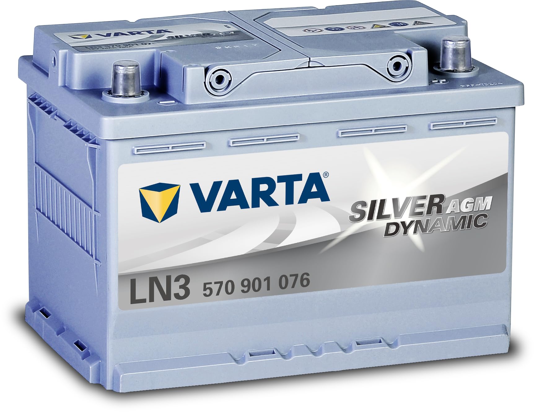 Amazon | VARTA(バルタ) Silver Dynamic AGM LN3 (570 901 076) 輸入車