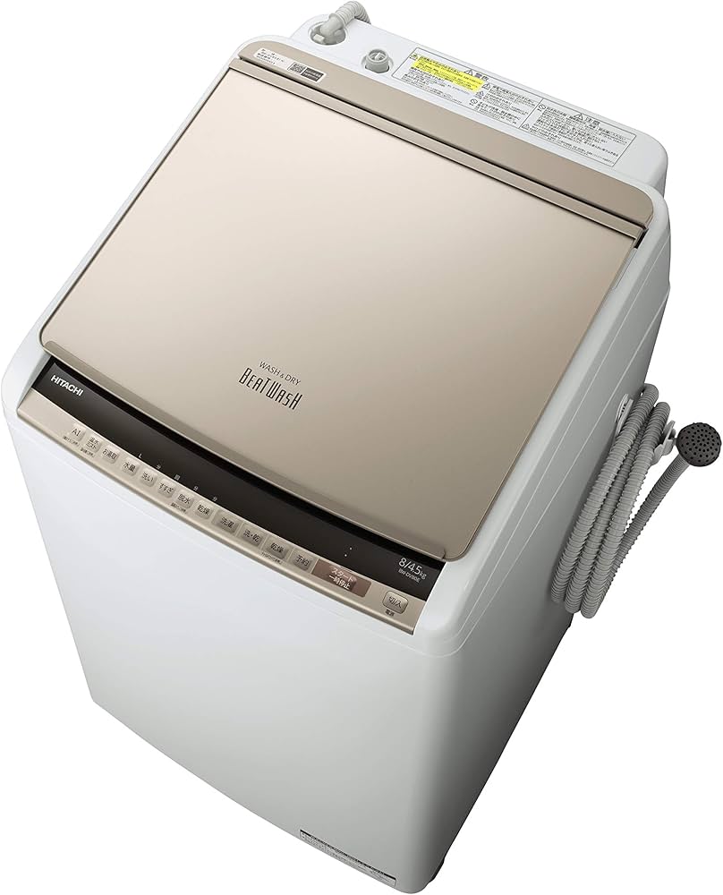 Amazon | 日立 全自動洗濯乾燥機 ビートウォッシュ 洗濯8kg/洗濯~乾燥
