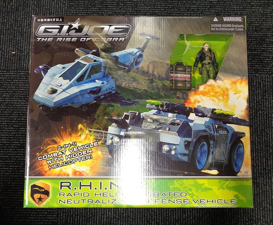 Amazon | G.I.ジョー R.H.I.N.O. ビークル 未開封 レア！ | フィギュア