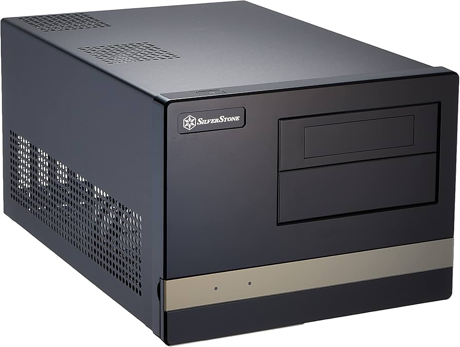 Amazon.co.jp: Silver Stone Micro-ATX PCケース ブラック SST-SG02B-F