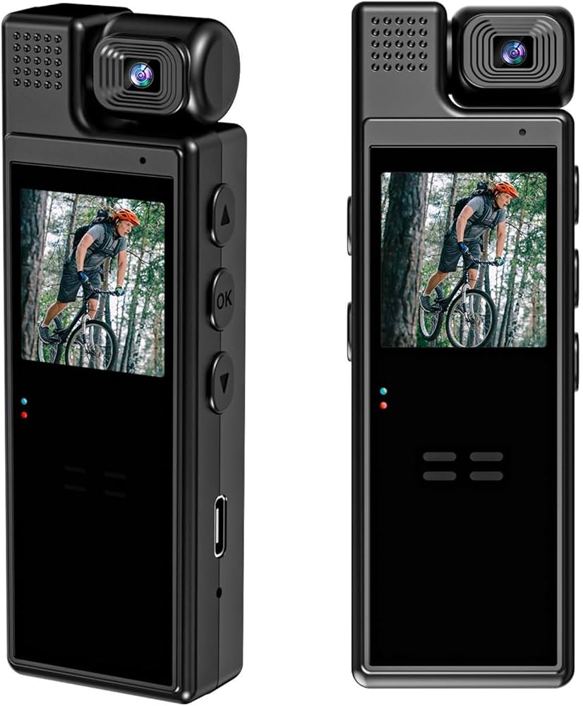 Amazon | W-LOVNEST L9 ポータブルミニカマラ身体着用ビデオレコーダー