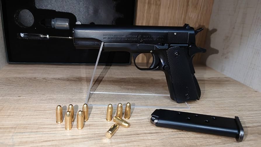Amazon | 1/2スケール ミニチュアガン M1911 ガバメント ブラック