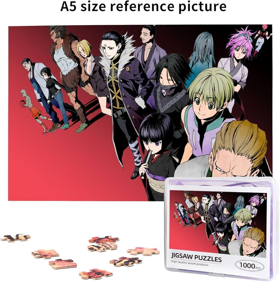 Amazon.co.jp: ジグソーパズル パズル ハンターハンター 木製パズル