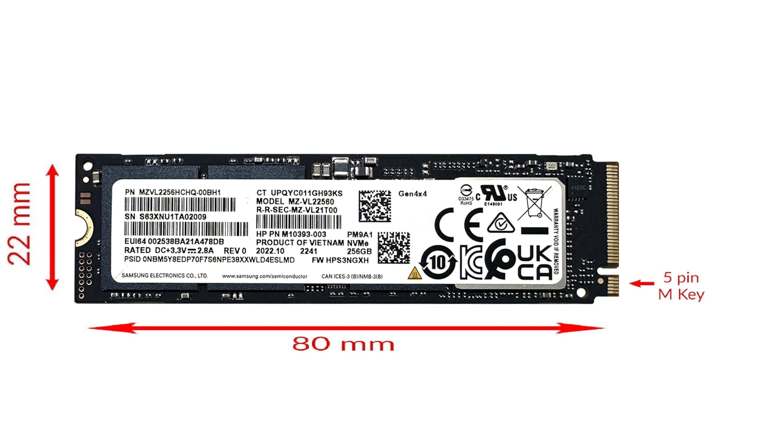 ③-W984-SAMSUNG NVMe 256GB SSD 4点 ③-W984-SAMSUNG NVMe 256GB SSD