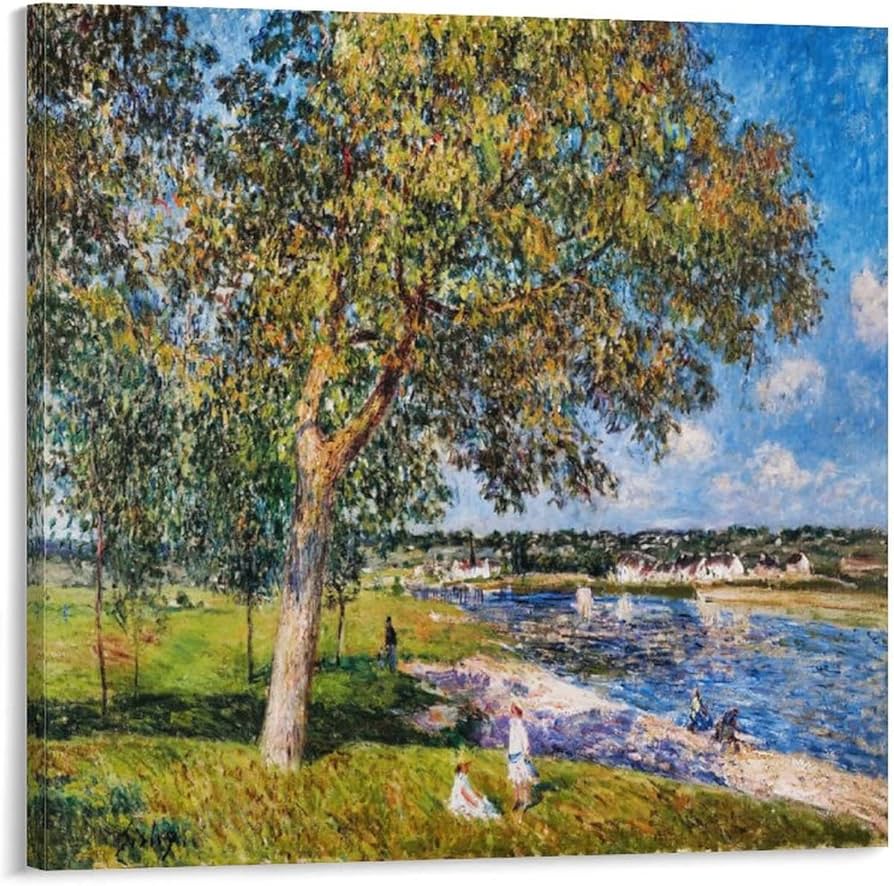 Amazon.co.jp: Alfred Sisleyアルフレッド・シスレー 名画の数々