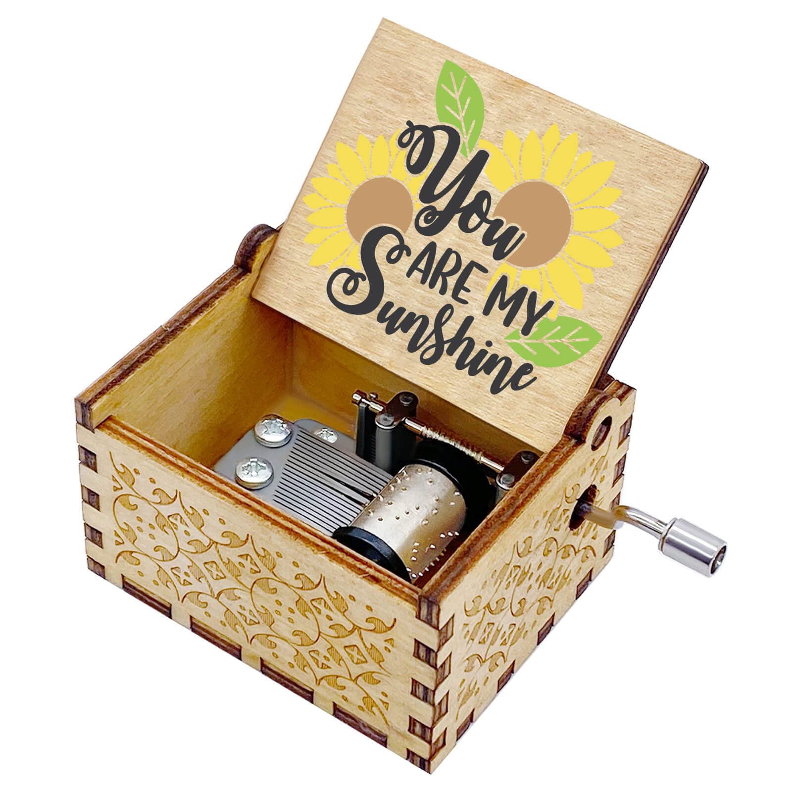 Amazon.com: You Are My Sunshine Music Box Sunflower, Unique Gifts