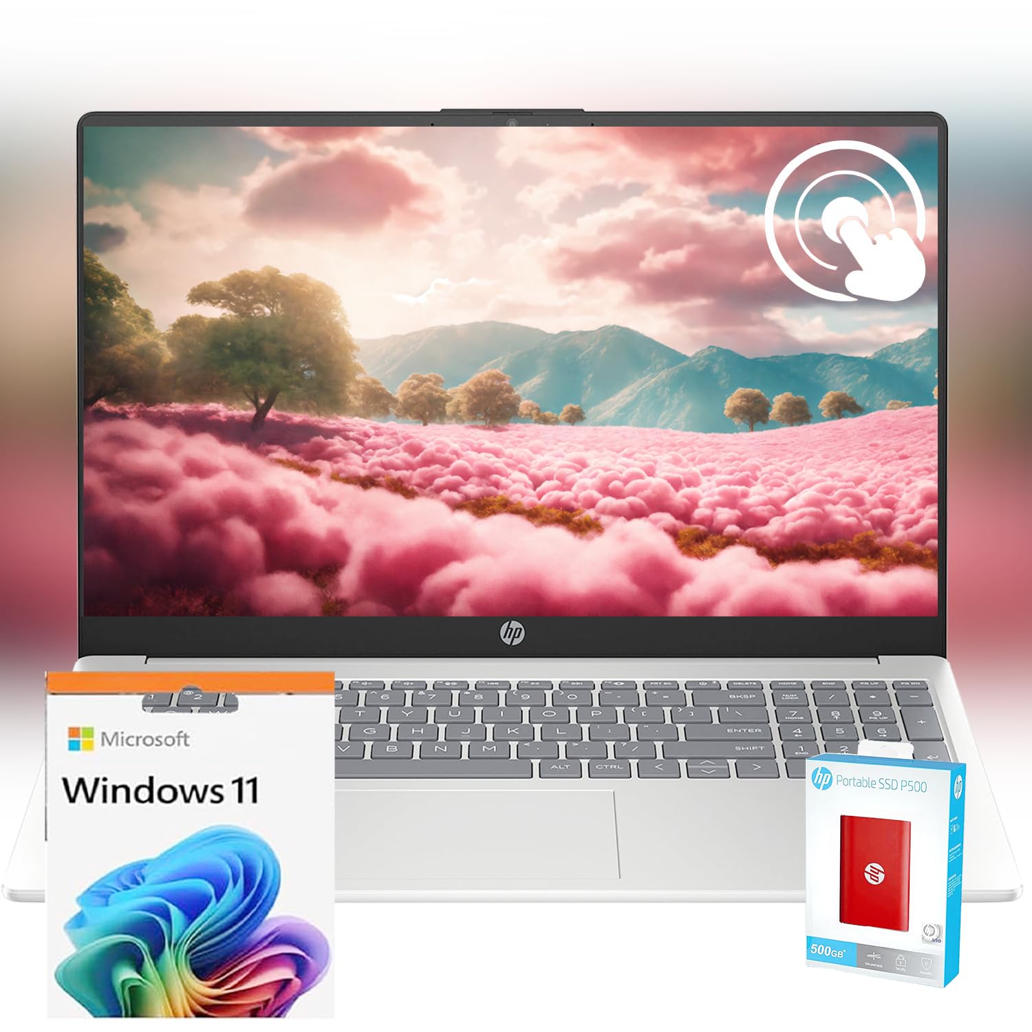 ピンクな hp Pavilion TPN-Q159 6世代i5 SSD ② PINK HP 15.6