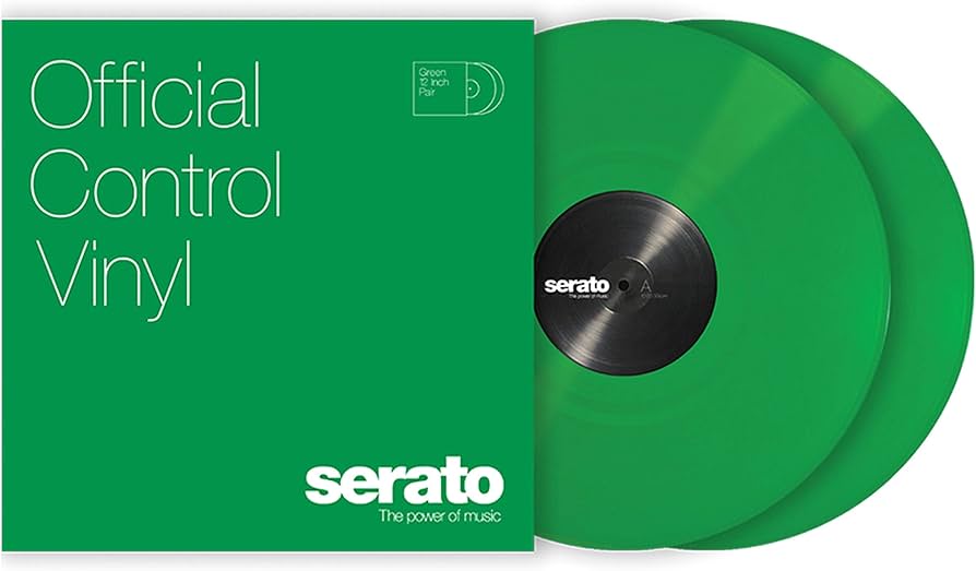 Amazon | Serato 12 Serato Control Vinyl [Green] 2枚組 コントロール