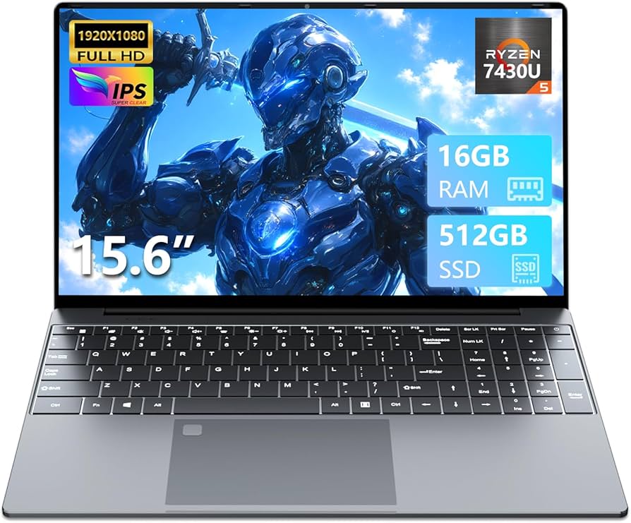 Amazon.com: 2025 Laptop with Ryzen 7430U Processor( 6C/12T,up to