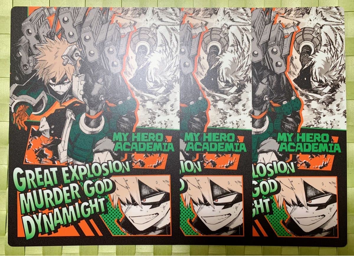 Amazon | 僕のヒーローアカデミア B5デスクパッドコレクション 爆豪