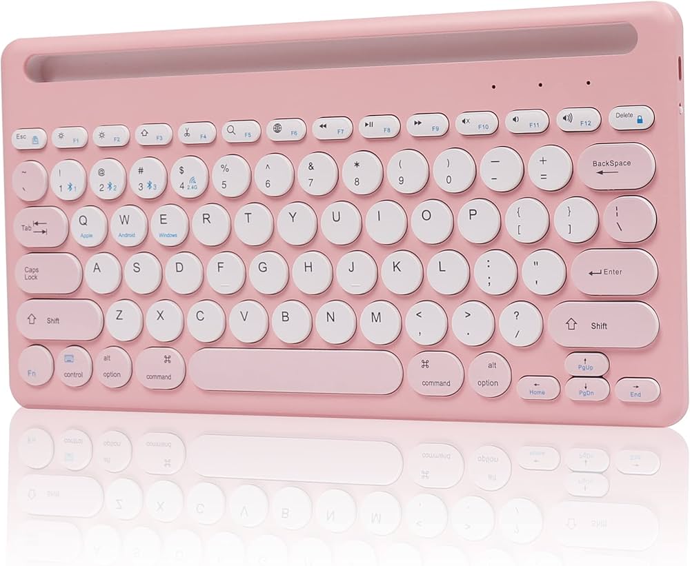 Amazon.co.jp: YIXUANKEJI ワイヤレスキーボード Bluetooth接続と2.4