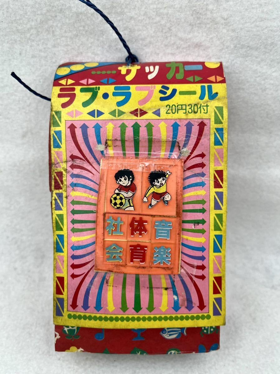 Amazon.co.jp: レトロ サッカー ラブラブシール 1束 30付 品