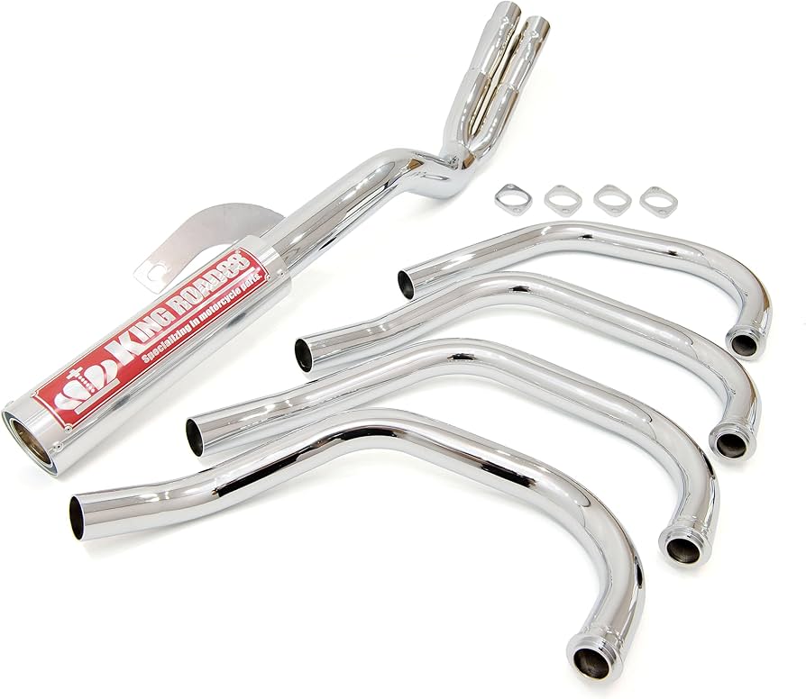 キングロード88フルエキマフラー メッキ バリオス用 Amazon | King