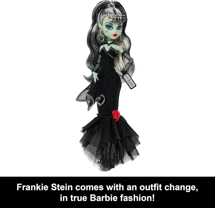 Amazon.com: Monster High x Barbie Frankie Stein Doll with Original