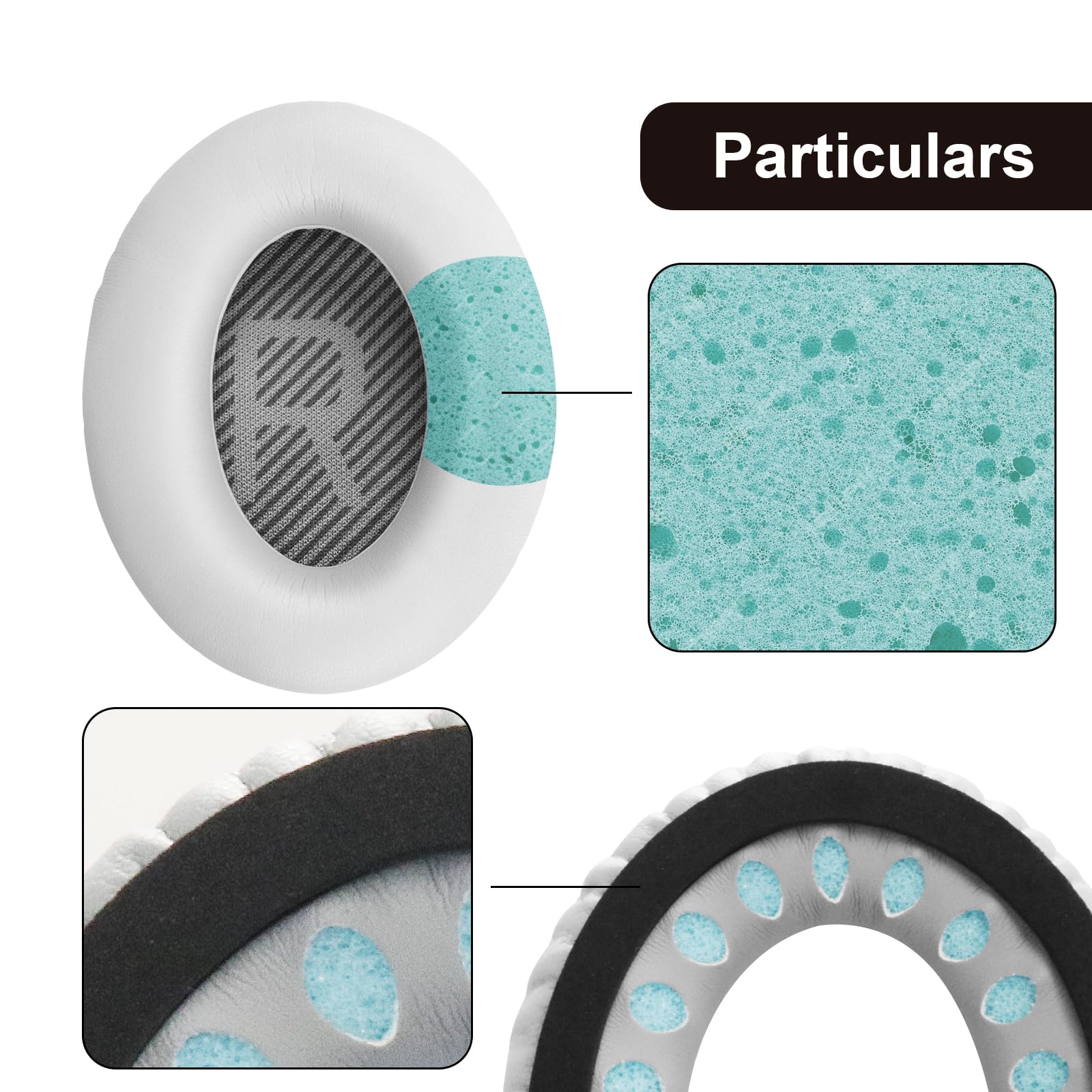 Amazon | Sodorous QC35 イヤーパッド 交換用 Bose QuietComfort 35