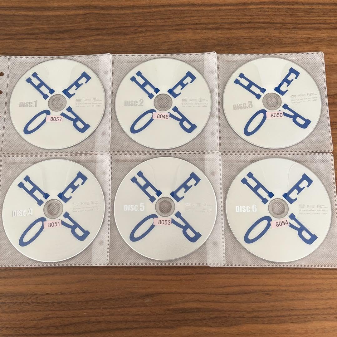 Amazon.co.jp: HERO （1期）DVD 全6巻 全巻セット 木村拓哉 : おもちゃ