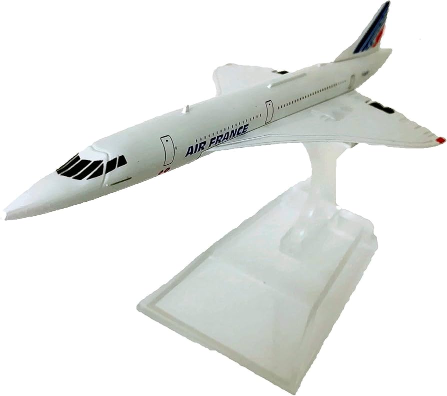 Amazon | Kiumi コンコルド 超音速 旅客機 エールフランス航空 1/400