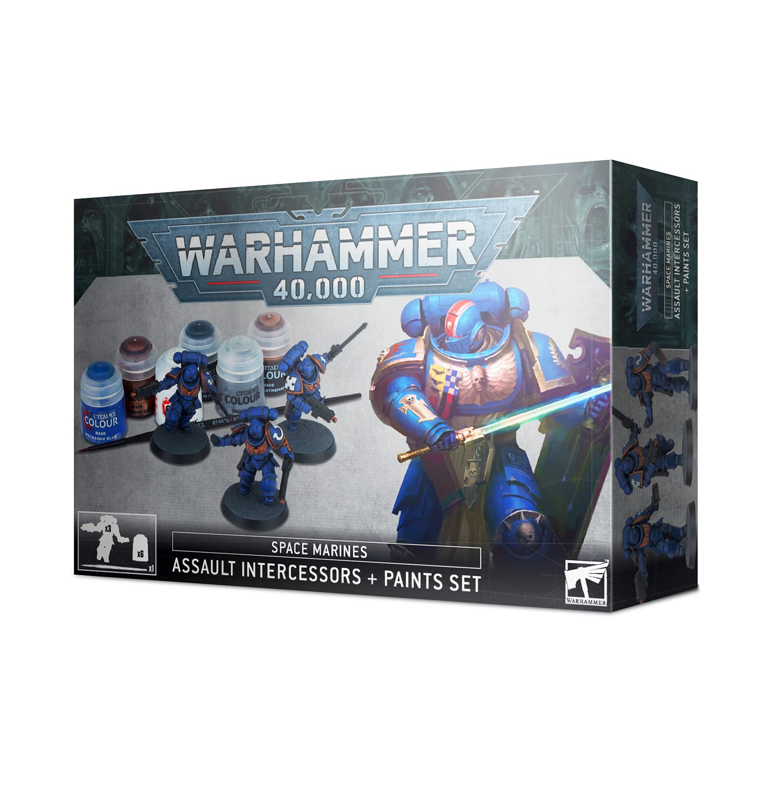 Amazon | Warhammer 40,000: Space Marines Assault Intercessor and