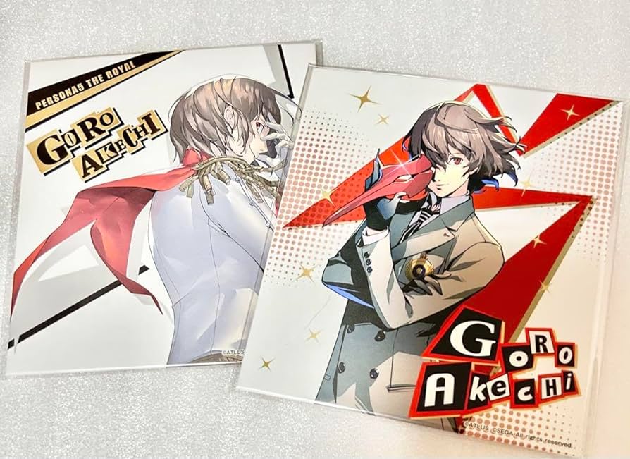 Amazon.co.jp: ペルソナ5 セガコラボカフェ アートパネル 明智吾郎